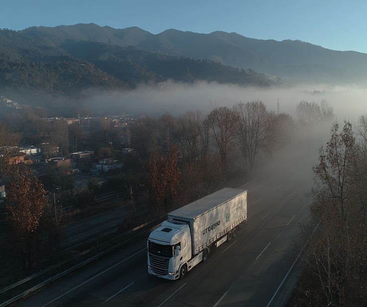 Camión en carretera